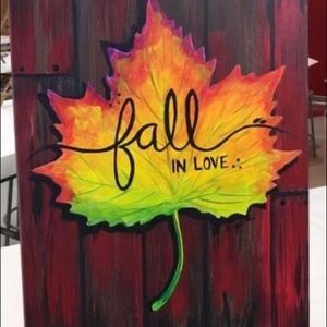 Fall in love painting